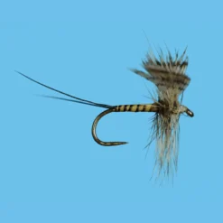 Solitude Green Drake Hackled Spinner Fly (12 Count)