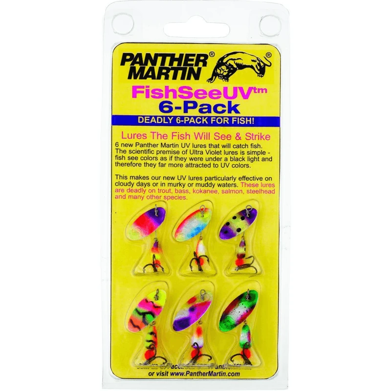 Panther Martin Fishseeuv Spinner Kit (6 Pack) 1 Panther Martin Fishseeuv Spinner Kit (6 Pack)
