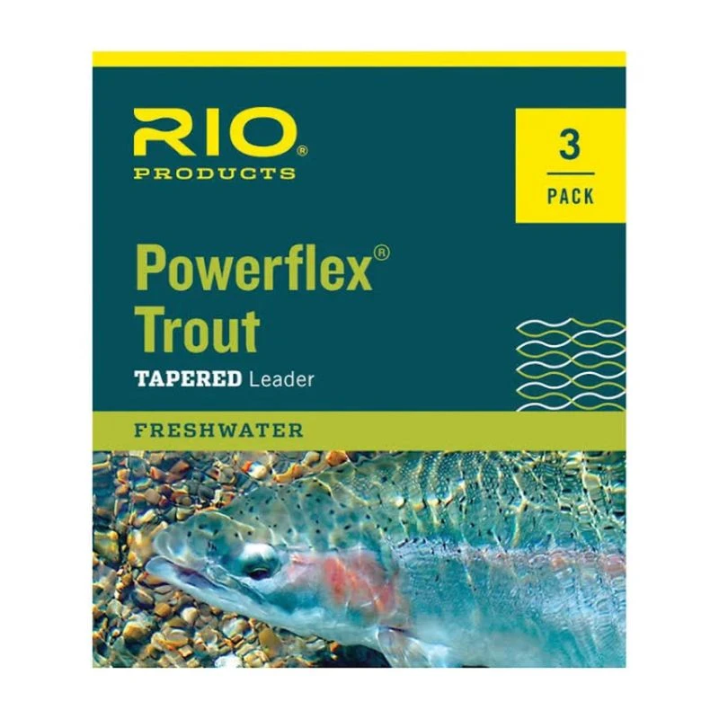 RIO Powerflex Trout Leader (3 Pack) 2 RIO Powerflex Trout Leader (3 Pack) - Image 2