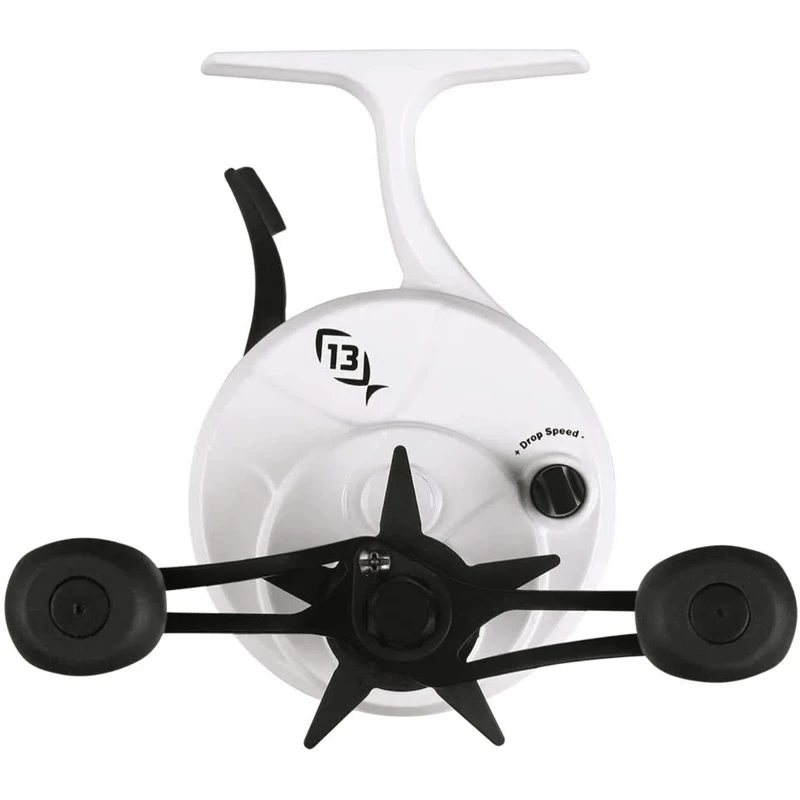 13 Fishing Black Betty Freefall Ghost Inline Ice Reel 4 13 Fishing Black Betty Freefall Ghost Inline Ice Reel - Image 4
